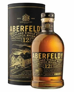Aberfeldy 12 Year Old Highland Single Malt Scotch Whisky, 70 Cl
