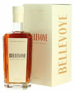 Bellevoye White French Triple Malt Whisky, 70 Cl