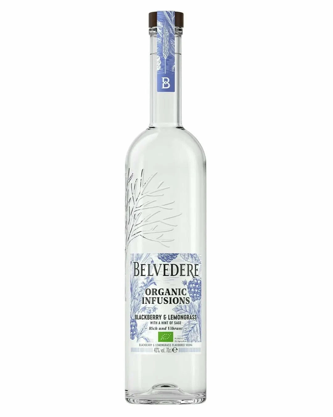 Belvedere Organic Infusions Blackberry & Lemongrass Vodka, 70 Cl 3 Belvedere Organic Infusions Blackberry & Lemongrass Vodka, 70 Cl