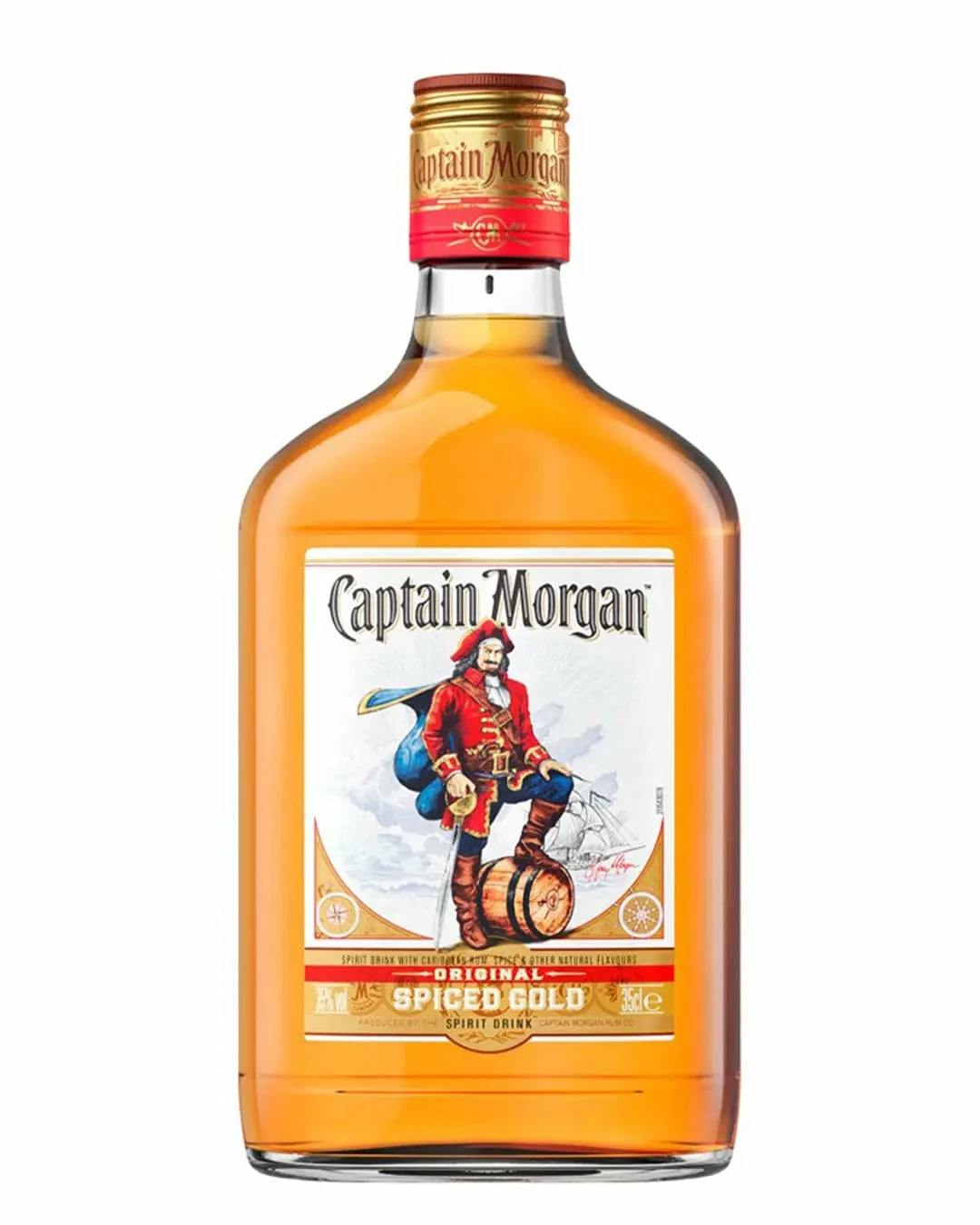 Captain Morgan Spiced Gold Rum Half Bottle, 35 Cl 3 Captain Morgan Spiced Gold Rum Half Bottle, 35 Cl