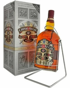 Chivas Regal 12 Year Old Blended Scotch Whisky With Cradle, 4.5 L