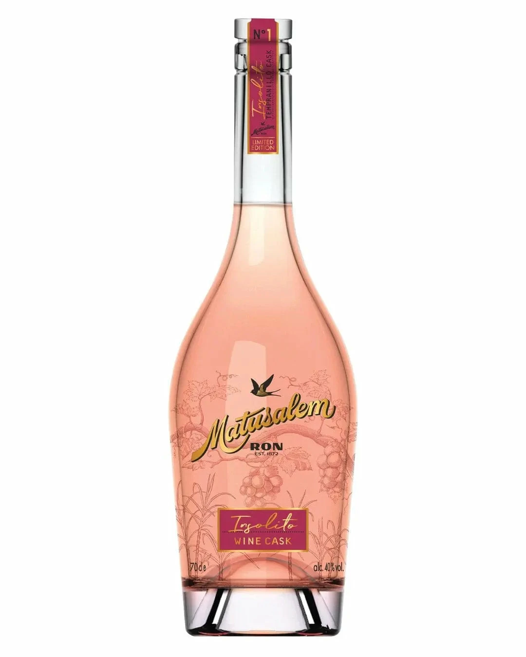 Matusalem Insolito Wine Cask Finish Rum, 70 Cl 3 Matusalem Insolito Wine Cask Finish Rum, 70 Cl