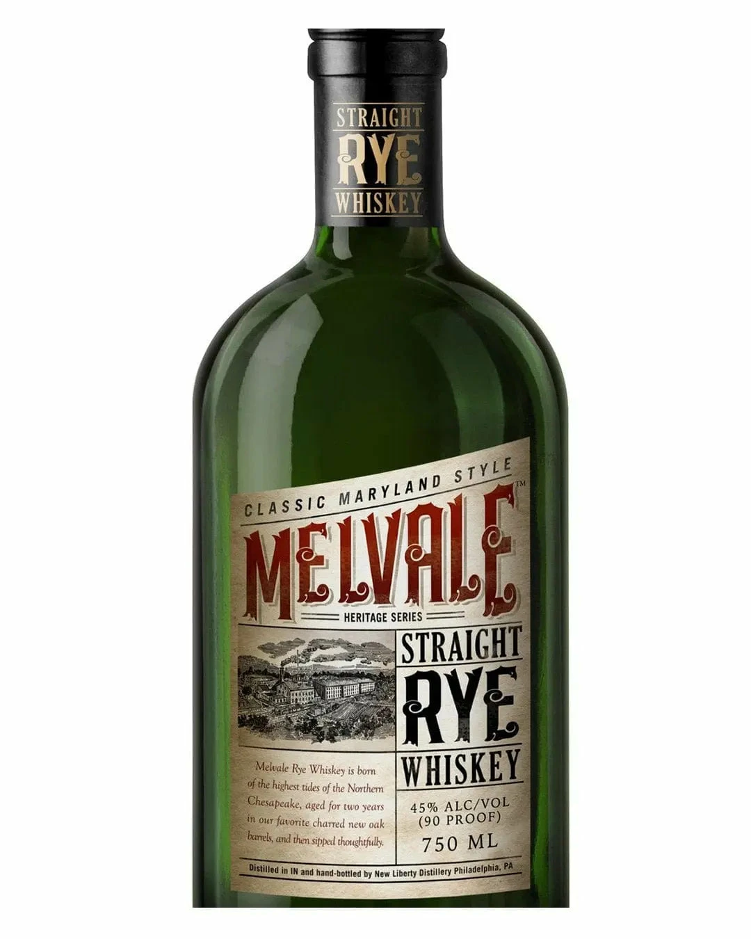 New Liberty Distillery Melvale Straight Rye Whiskey, 75 Cl 3 New Liberty Distillery Melvale Straight Rye Whiskey, 75 Cl