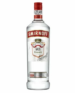 Smirnoff Red Label Vodka Price Marked, 1 L