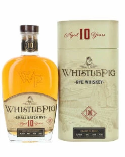 WhistlePig Straight Rye 10 Year Old, 70 Cl